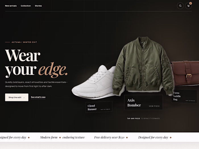 Velvet & Thread — 3D Clothing Store