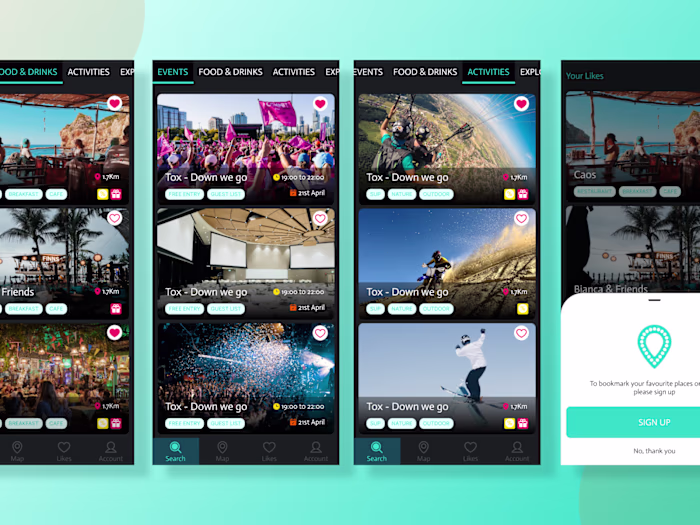 Membership app design