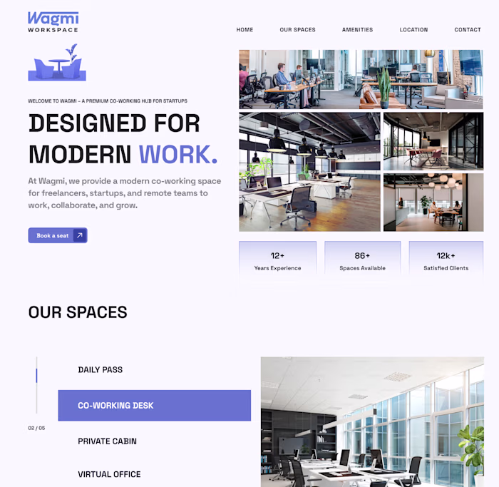 The client needed a modern,