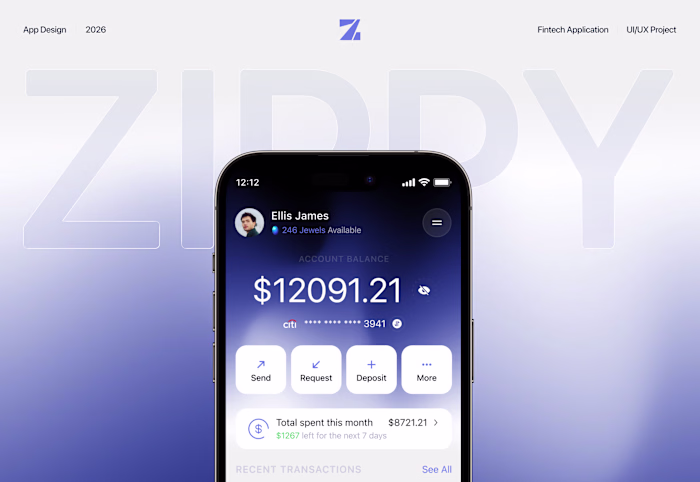 Zippy (Digital Wallet App)