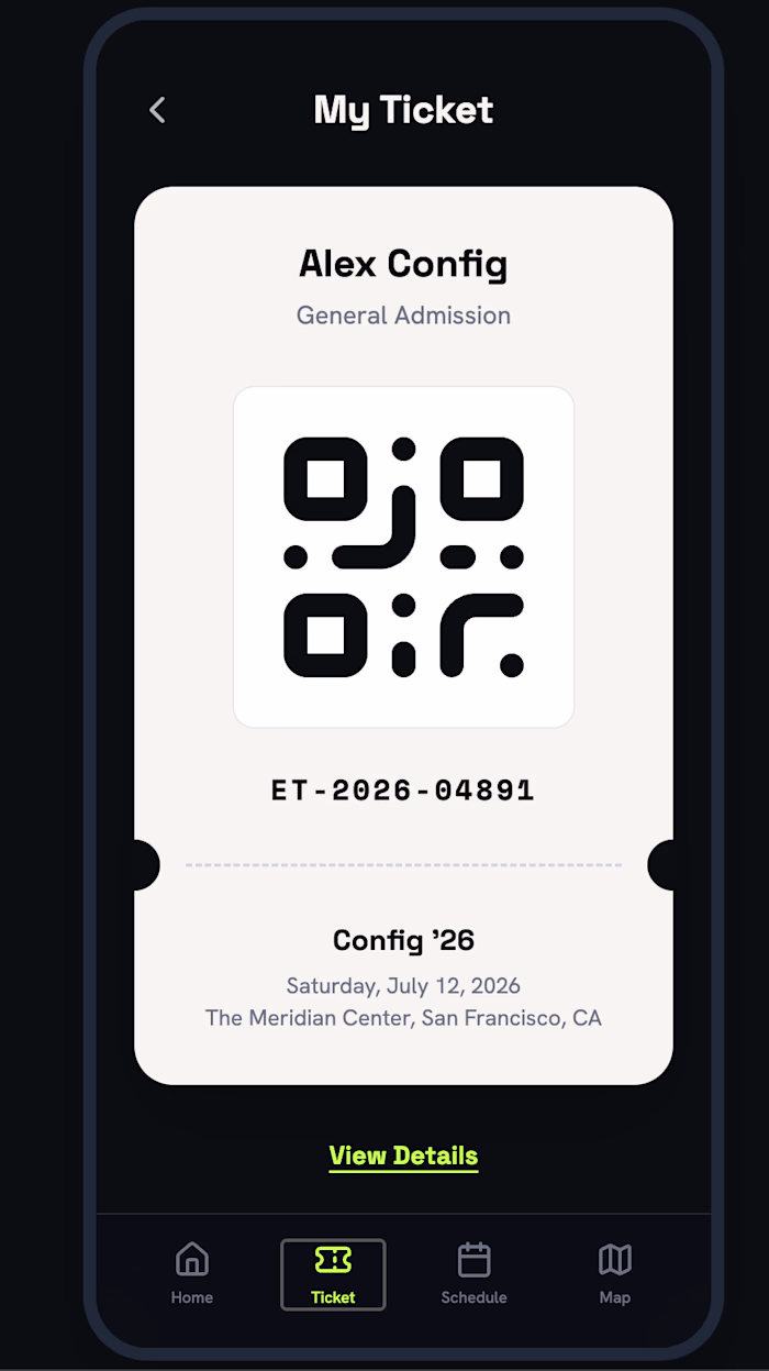 EventTrack - The Digital Infrastructure