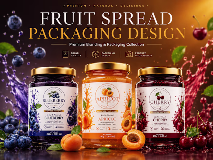 Jar Label Design | Food