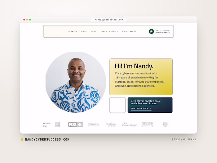 Nandy Cyber Success — Personal Brand