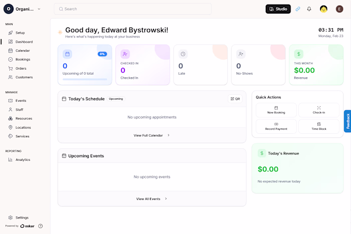 Oscar AI-Driven Business Management Platform Development