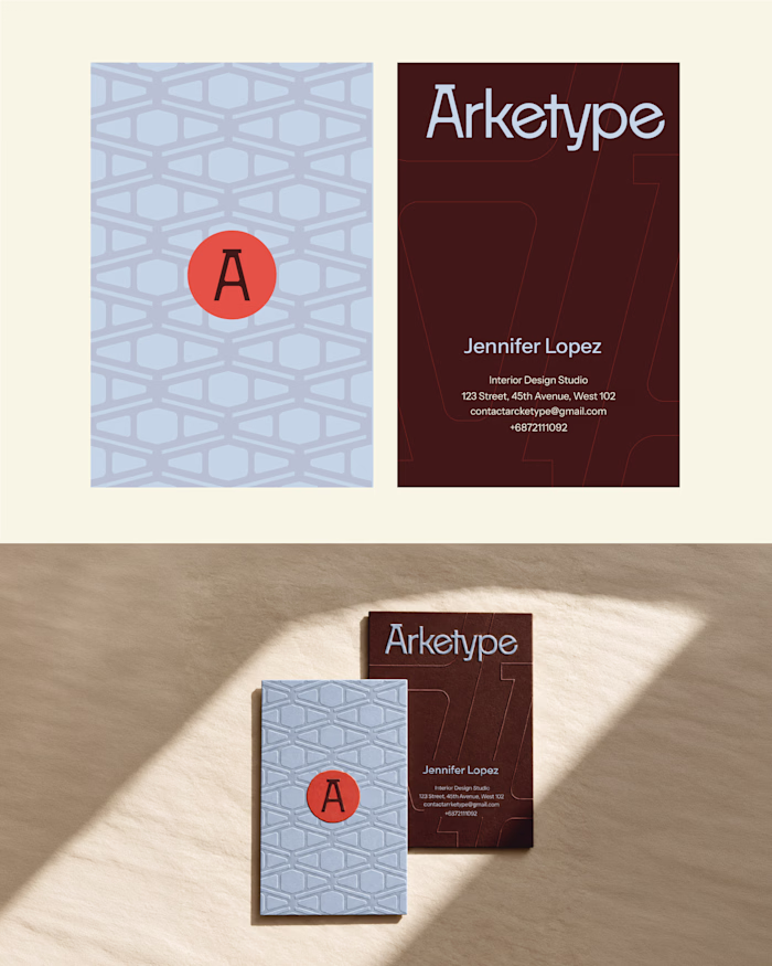 A Contemporary Brand Identity for Interior Design Studio