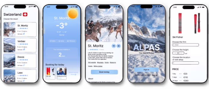 Alpas App - winter activities in the Alps from your smartphone 