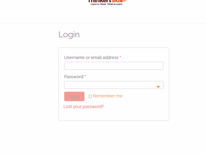 CRM for Thinkersbox