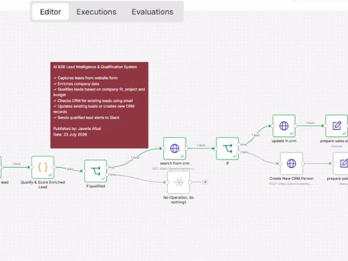 AI-Powered B2B Lead Qualification System