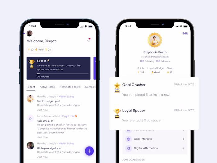 Goalspaces: Gamifying App Experience to Increase User Retention 