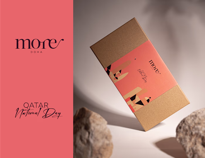Qatar National Day - Chocolate Packaging - more