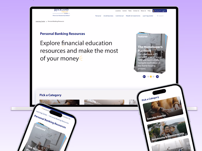 Web & Mobile Redesign