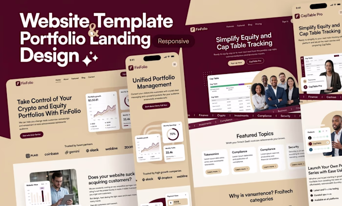 LANDING PAGE UI