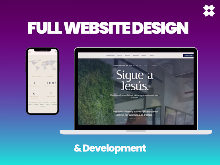 Website Development for Hispanic Christian Community in Dubai