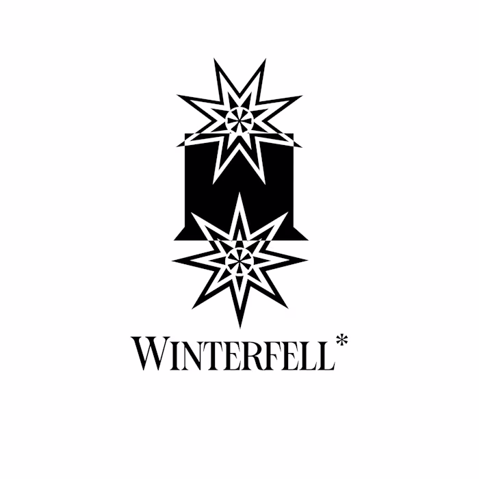 Winterfell + Vale of Arryn Game of Thrones minimalist logos ...