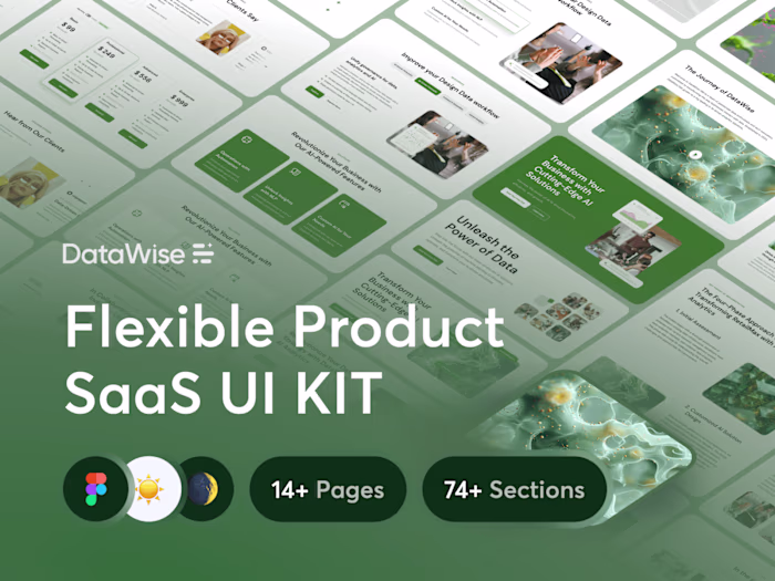 DataWise - Flexible Product SaaS UI KIT