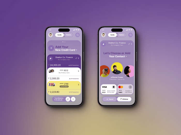 Card Cue UI Design