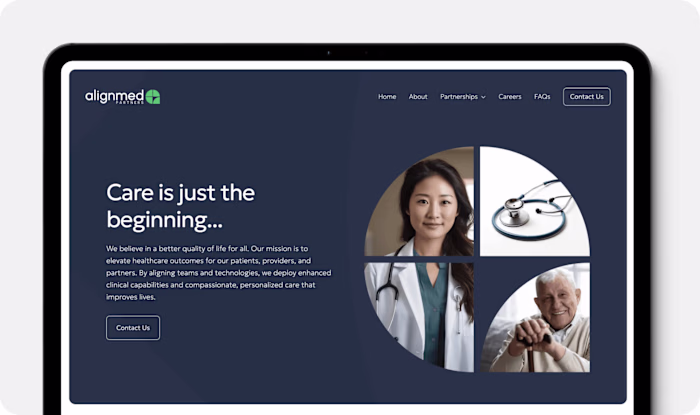 AlignMed Partners - Website Development