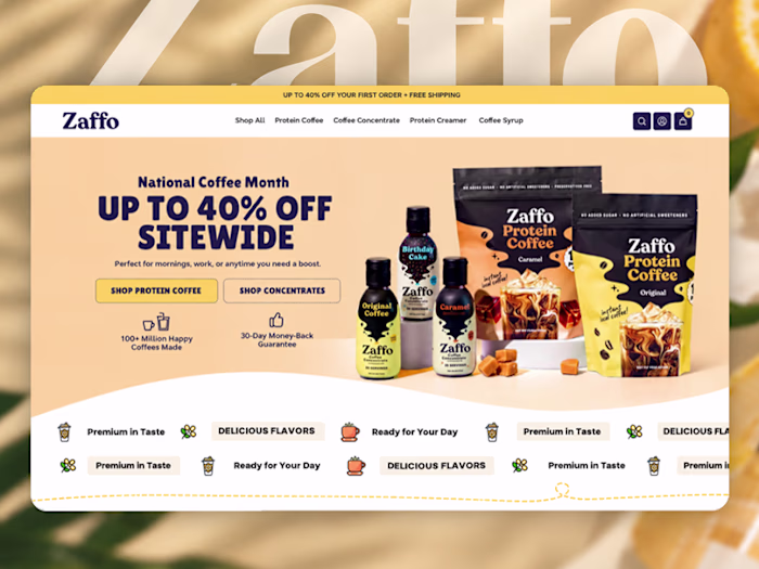 DTC E-commerce Store CRO-Focused Store Design & Implementation.