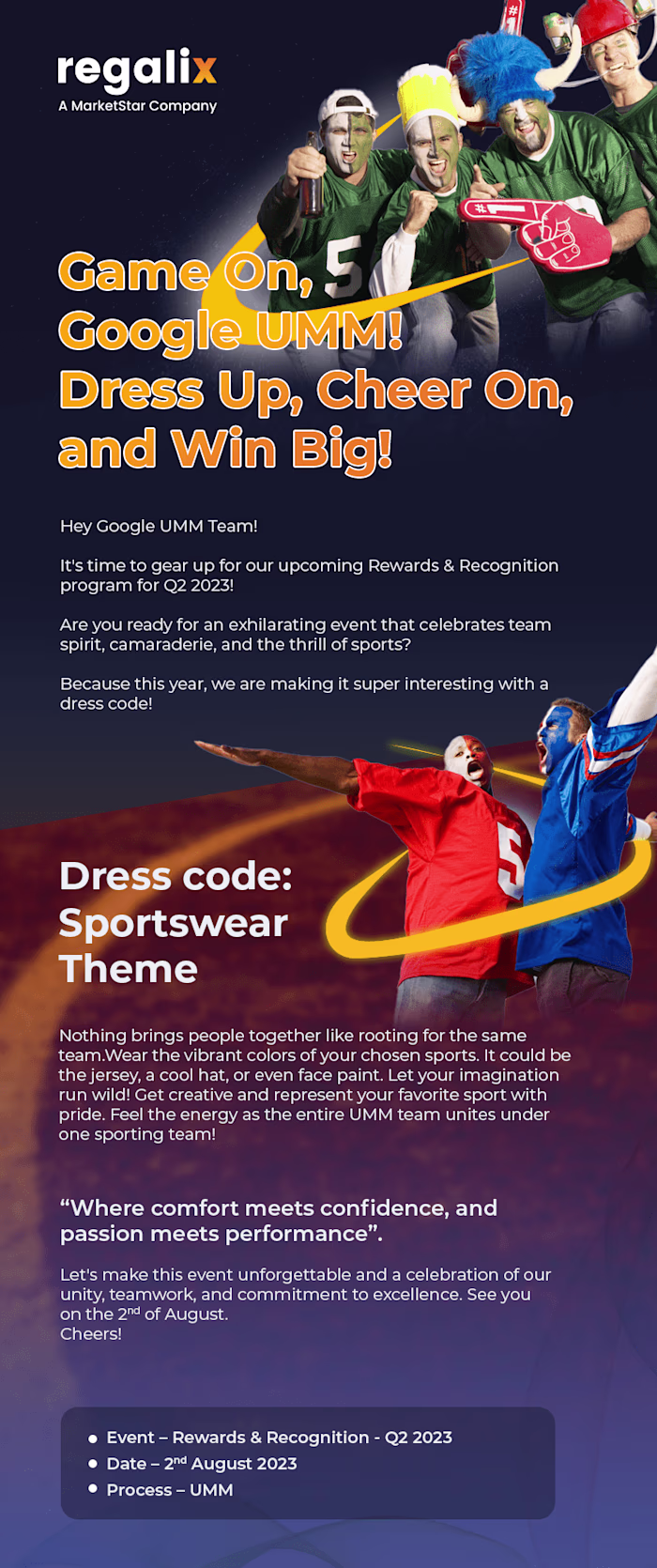 Regalix - Mailer Design