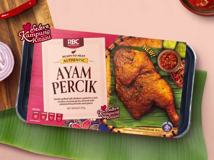Retail Food Sleeve Design for Royal Brunei Culinary