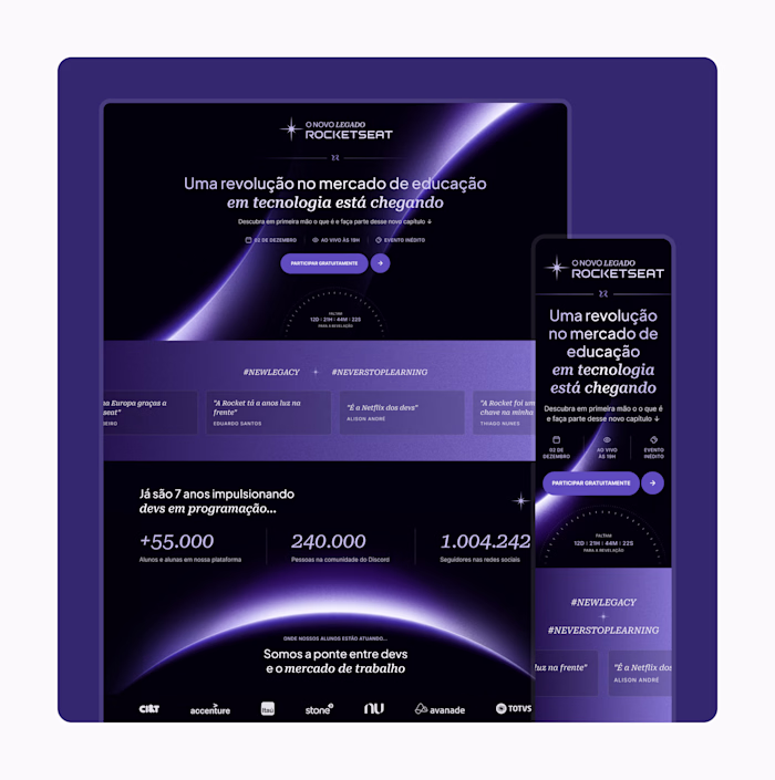 EdTech Lauch Page