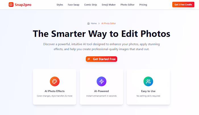 Cursor for images introducing snap2.pro