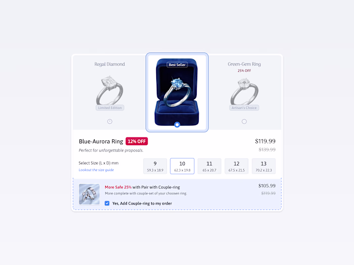 Luxury Jewelry E-commerce Website -