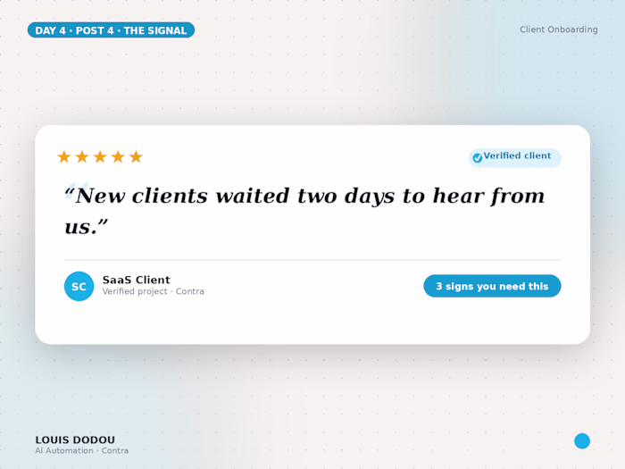 3 signs your onboarding needs