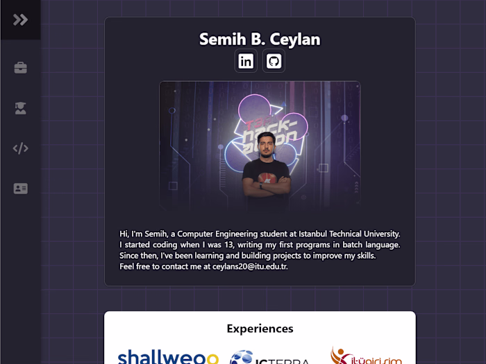 My Portfolio Website (HTML/CSS/JS Only)