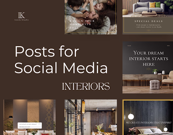 Social media - interiors :: Behance