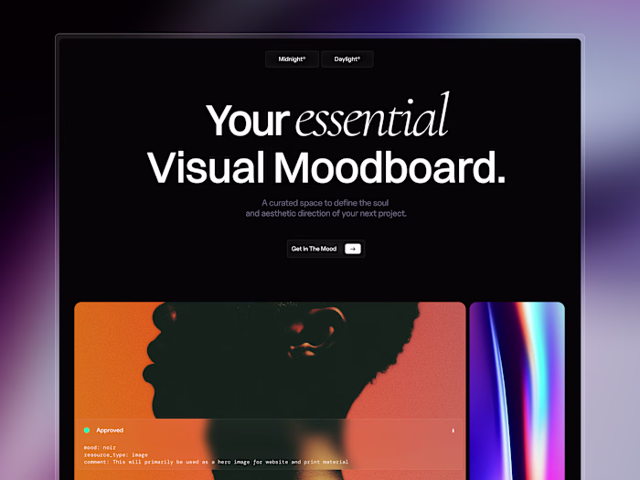 Moodboard Free Framer Template