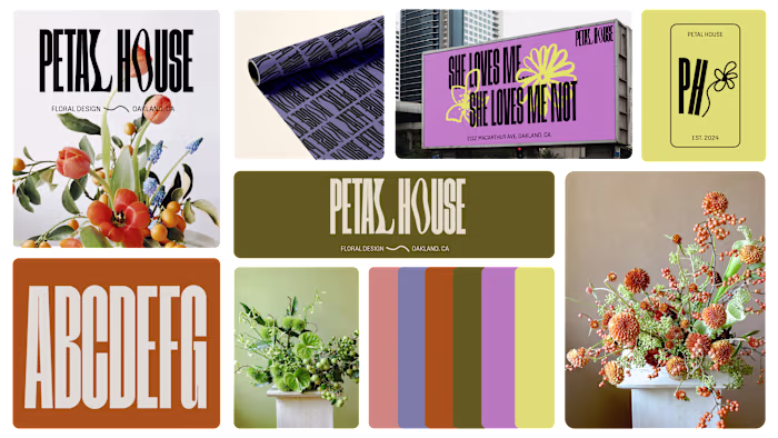 Petal House | Brand Design for a Floral Shop