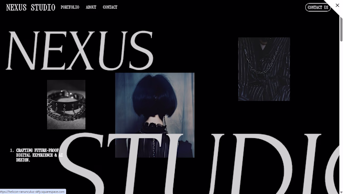 Meet NEXUS STUDIO — a futuristic digital experience and AI d...
