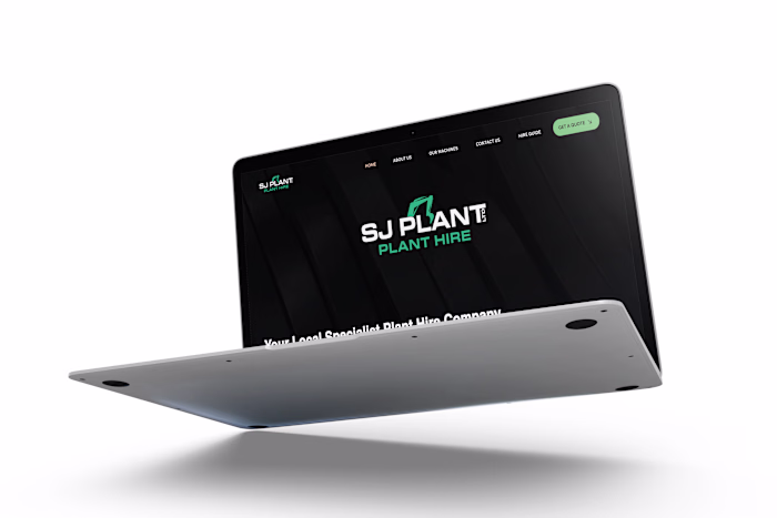 SJ Plant Hire Website Development