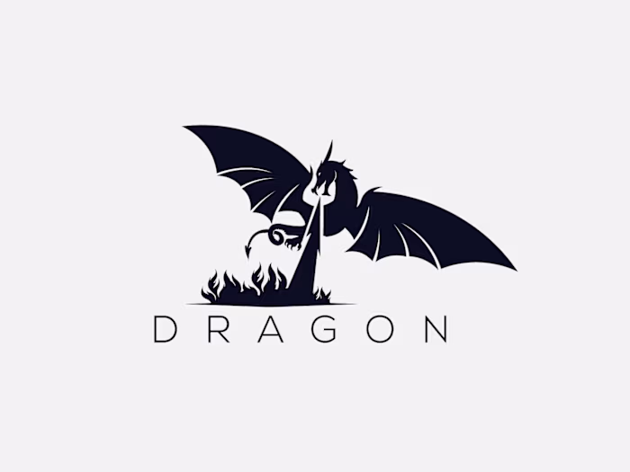 Dragon Vector Logo Available For