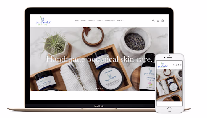 Shopify Website Design :: Behance