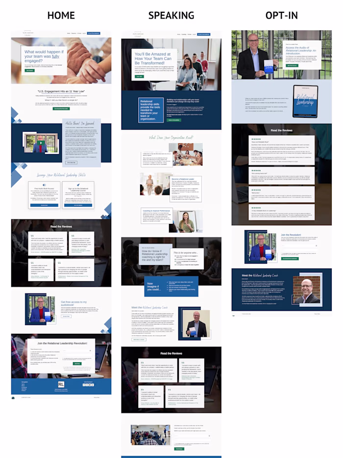 Kajabi Website Design