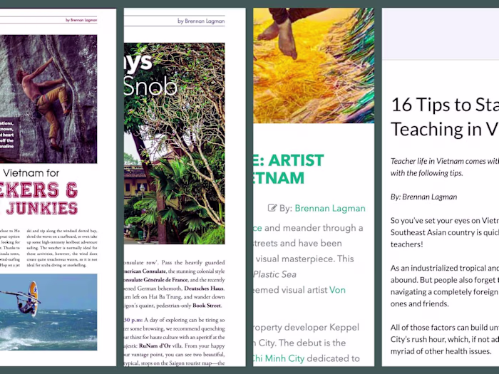 Blogs and Articles
