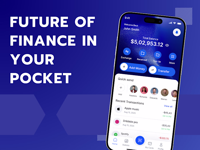 PayFlow FinTech Mobile App 