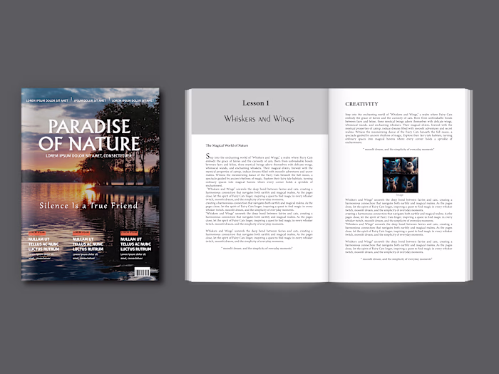 Book cover and formatting