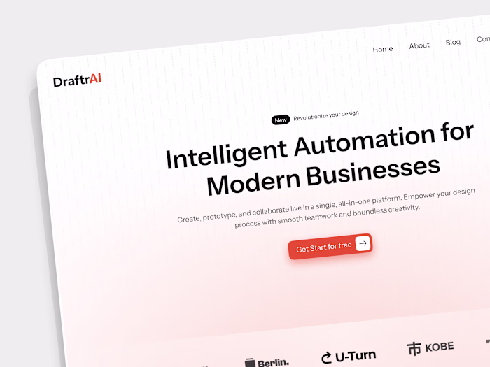 DraftrAI: Transform Your Vision with AI Website Design