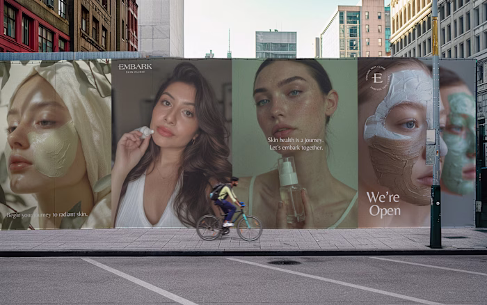 Embark Skin Clinic Branding