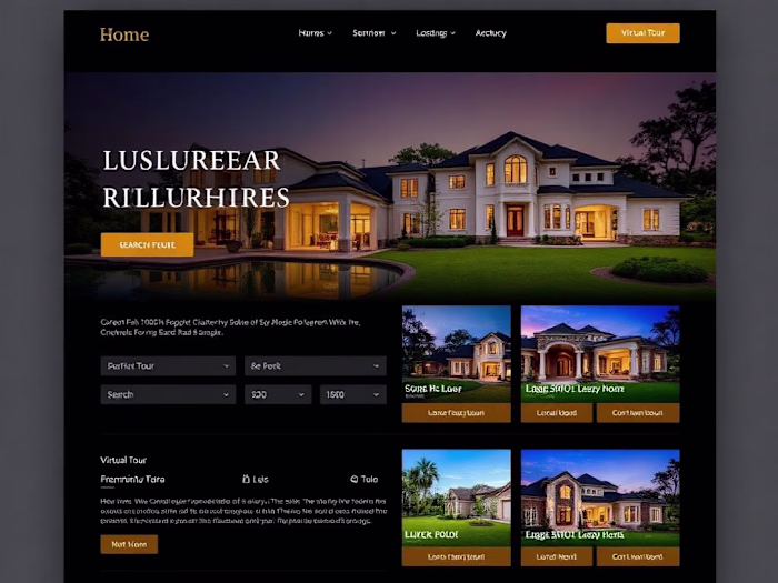 Luxury Residences Real Estate Platform