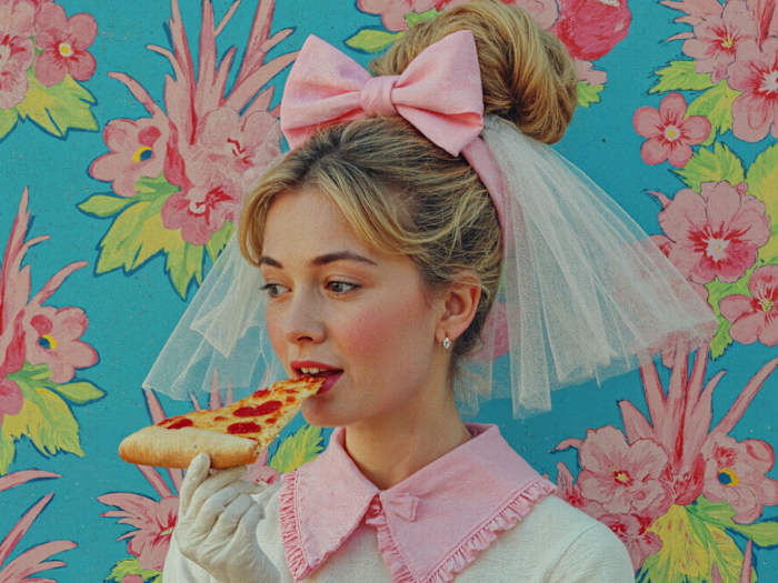 Pastel Retro Futurism & Theatrical Symmetry Study