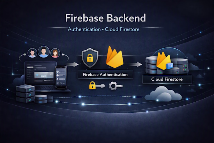 Firebase Backend, Authentication & Firestore