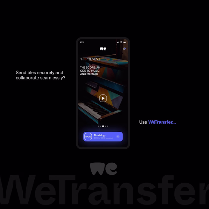 WeTransfer Redesigned