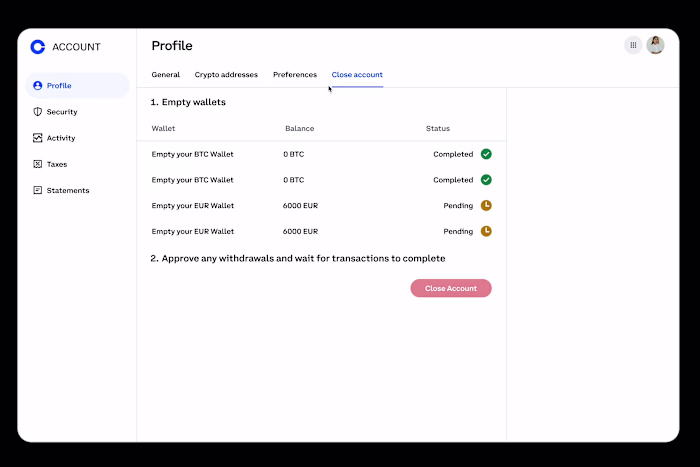 Account Settings