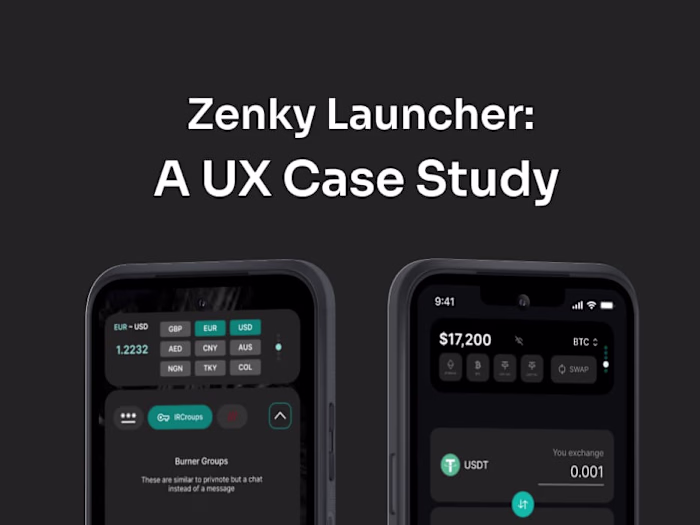Zenky Mobile Launcher Development