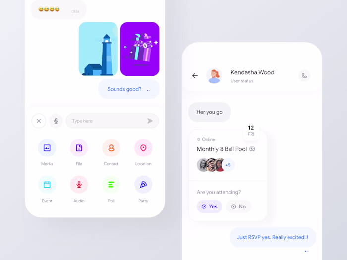Messenger app
