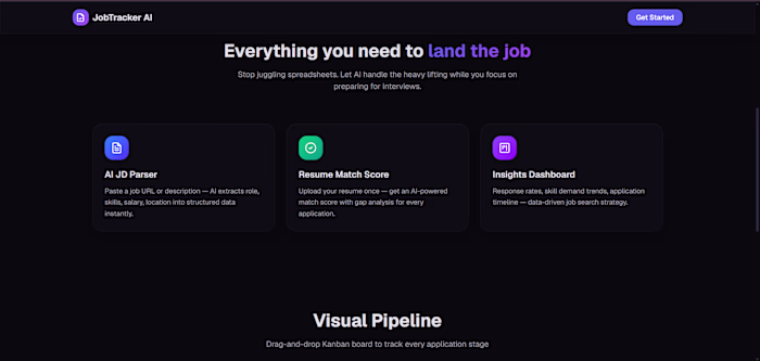 Full-Stack AI-Powered Job Search Platform |